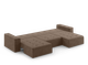 Миниатюра изображения товара Диван П-образный Mio Tesoro 035 ПТД (Germes Chocolate)
