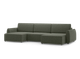 Миниатюра изображения товара Диван П-образный Mio Tesoro 143 ПТД (темно-серый Fjord 996)