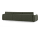 Миниатюра изображения товара Диван П-образный Mio Tesoro 143 ПТД (темно-серый Fjord 996)