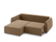 Миниатюра изображения товара Диван угловой Mio Tesoro 143 УДД (коричневый Fjord 290)