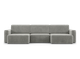 Миниатюра изображения товара Диван П-образный Mio Tesoro 144 ПТД (серый Lana 13)