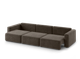 Миниатюра изображения товара Диван Mio Tesoro 144 ТД (шоколадный Lana 35)