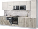Миниатюра изображения товара Кухонный гарнитур Интерлиния Мила Лайт 3.3-ПМ2 (вудлайн кремовый/дуб серый/травертин серый)