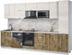 Миниатюра изображения товара Кухонный гарнитур Интерлиния Мила Лайт 3.3-ПМ2 (вудлайн кремовый/дуб веллингтон/бискайская сосна)
