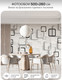 Миниатюра изображения товара Фотообои листовые Citydecor Абстракция 416 (500x260см)