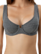 Миниатюра изображения товара Бюстгальтер Mark Formelle 512524 (р.95B, меланж темно-серый 4348-F)