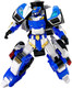 Миниатюра изображения товара Робот-трансформер Metal Cardbot Блю Коп / 64305