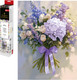 Миниатюра изображения товара Набор алмазной вышивки Феникс+ Букет в лиловых тонах / 71366