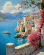 Миниатюра изображения товара Набор алмазной вышивки Феникс+ Озеро Комо / 71380