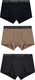 Миниатюра изображения товара Комплект трусов детских Mark Formelle 413345-3 (р.92/98-52-48, коричневый/обсидиан/черный)