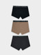 Миниатюра изображения товара Комплект трусов детских Mark Formelle 413345-3 (р.92/98-52-48, коричневый/обсидиан/черный)