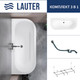 Миниатюра изображения товара Ванна акриловая Lauter Imperia 170x75 / 21080075 (с каркасом и сифоном 21Y32002 белый)