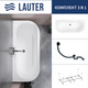 Миниатюра изображения товара Ванна акриловая Lauter Imperia 170x75 / 21080075 (с каркасом и сифоном 21Y31001 матовый черный)