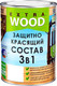 Миниатюра изображения товара Защитно-декоративный состав Farbitex Wood Extra 3в1 Карелия (750мл, красное дерево)