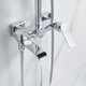 Миниатюра изображения товара Душевая система со смесителем Shevanik S4136 (хром)