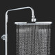 Миниатюра изображения товара Душевая система со смесителем Shevanik S4136 (хром)