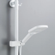 Миниатюра изображения товара Душевая система со смесителем Shevanik S4036C (белый)