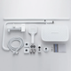 Миниатюра изображения товара Душевая система со смесителем Shevanik S4036C (белый)