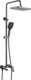 Миниатюра изображения товара Душевая система со смесителем Shevanik S4136T (оружейная сталь)