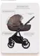 Миниатюра изображения товара Детская универсальная коляска Riko Montana X Plus 2 в 1 (коричневый)