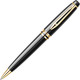 Миниатюра изображения товара Ручка шариковая имиджевая Waterman Expert Black Lacquer GT / S0951700 (синий)