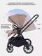 Миниатюра изображения товара Детская универсальная коляска MOWbaby Amber 3 в 1 / MB068 (кофе)