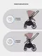 Миниатюра изображения товара Детская универсальная коляска MOWbaby Amber 3 в 1 / MB068 (кофе)