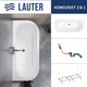 Миниатюра изображения товара Ванна акриловая Lauter Imperia 170x75 / 21080075 (с каркасом и сифоном 21Y11030 хром)